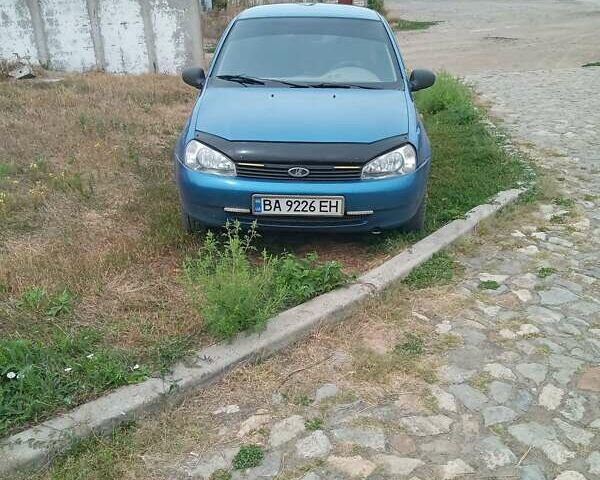 Синий ВАЗ 1119 Калина, объемом двигателя 1.6 л и пробегом 200 тыс. км за 2000 $, фото 1 на Automoto.ua