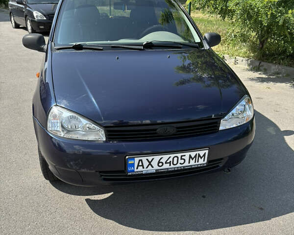 Синий ВАЗ 1119 Калина, объемом двигателя 1.6 л и пробегом 111 тыс. км за 1600 $, фото 1 на Automoto.ua