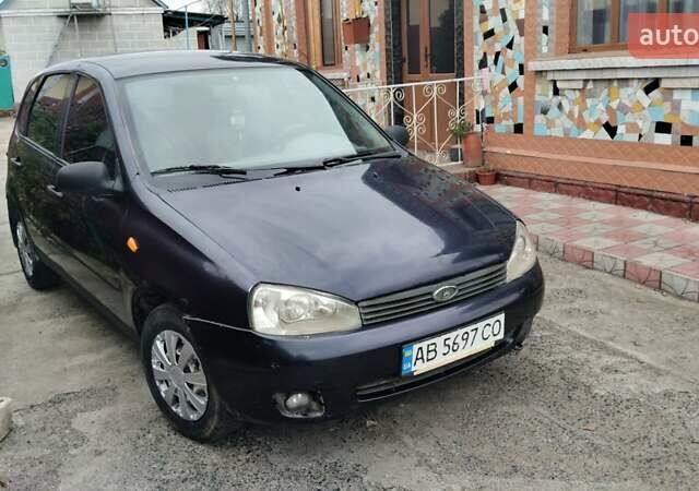 Синий ВАЗ 1119 Калина, объемом двигателя 1.6 л и пробегом 260 тыс. км за 1399 $, фото 1 на Automoto.ua