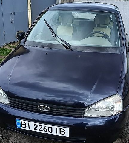 Синій ВАЗ 1119 Калина, об'ємом двигуна 1.6 л та пробігом 470 тис. км за 2100 $, фото 1 на Automoto.ua