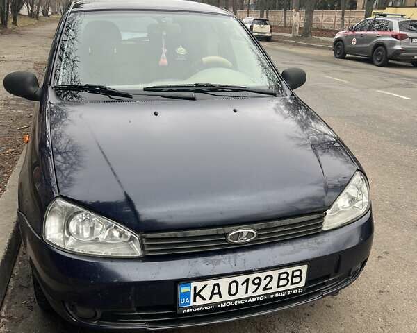 Синий ВАЗ 1119 Калина, объемом двигателя 1.39 л и пробегом 135 тыс. км за 2000 $, фото 1 на Automoto.ua