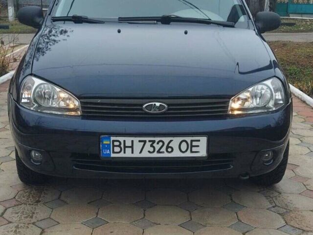 Синий ВАЗ 1119 Калина, объемом двигателя 1.39 л и пробегом 172 тыс. км за 2600 $, фото 1 на Automoto.ua