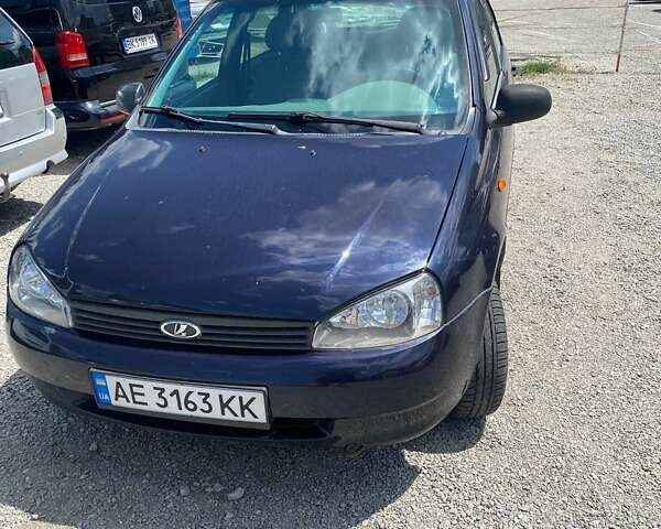 Синий ВАЗ 1119 Калина, объемом двигателя 1.6 л и пробегом 126 тыс. км за 2000 $, фото 1 на Automoto.ua