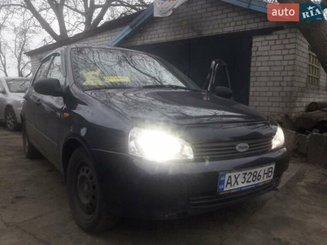 Синий ВАЗ 1119 Калина, объемом двигателя 1.6 л и пробегом 160 тыс. км за 2700 $, фото 1 на Automoto.ua