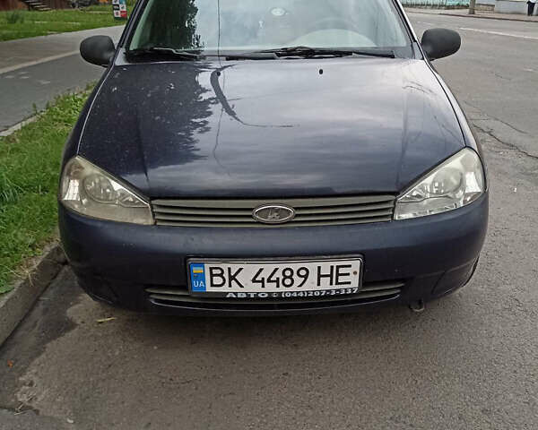 Синий ВАЗ 1119 Калина, объемом двигателя 1.6 л и пробегом 200 тыс. км за 2300 $, фото 1 на Automoto.ua