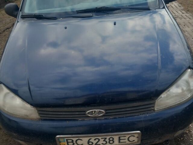 Синій ВАЗ 1119 Калина, об'ємом двигуна 1.6 л та пробігом 125 тис. км за 1100 $, фото 1 на Automoto.ua