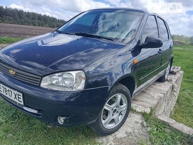 Синій ВАЗ 1119 Калина, об'ємом двигуна 1.39 л та пробігом 176 тис. км за 2800 $, фото 1 на Automoto.ua