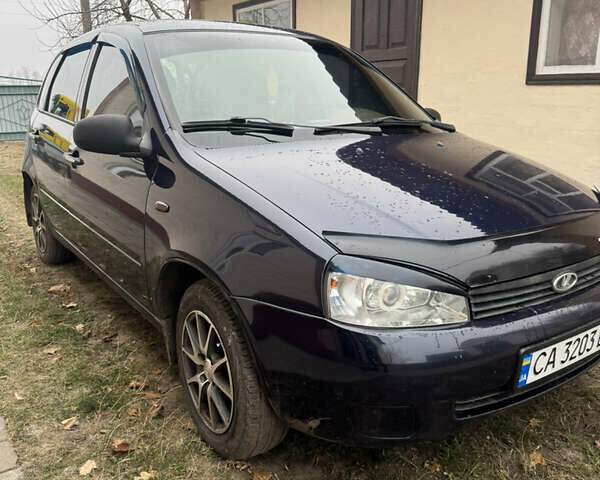 Синий ВАЗ 1119 Калина, объемом двигателя 1.4 л и пробегом 137 тыс. км за 2500 $, фото 1 на Automoto.ua