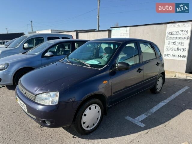 Синий ВАЗ 1119 Калина, объемом двигателя 1.6 л и пробегом 126 тыс. км за 2250 $, фото 1 на Automoto.ua