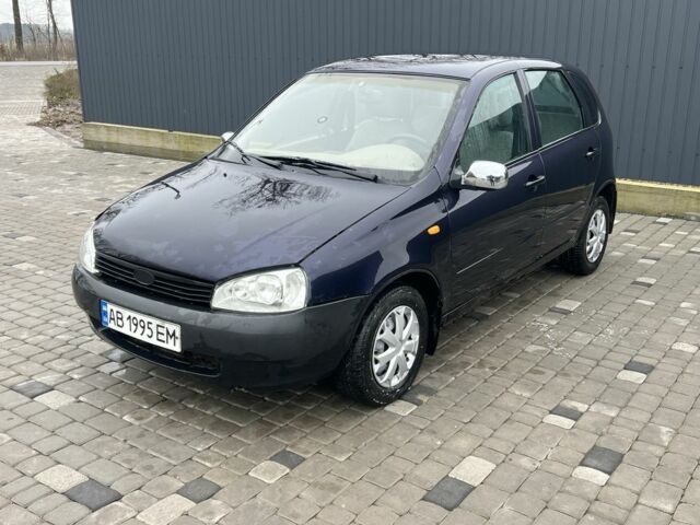 Синий ВАЗ 1119 Калина, объемом двигателя 1.6 л и пробегом 170 тыс. км за 1100 $, фото 1 на Automoto.ua