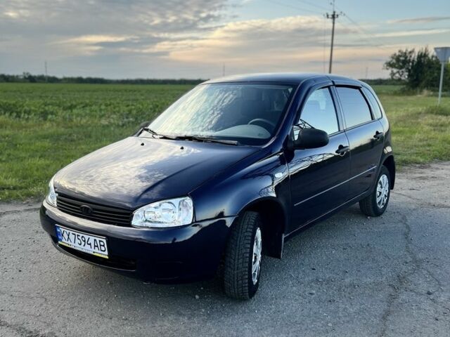 Синий ВАЗ 1119 Калина, объемом двигателя 1.6 л и пробегом 191 тыс. км за 2500 $, фото 1 на Automoto.ua