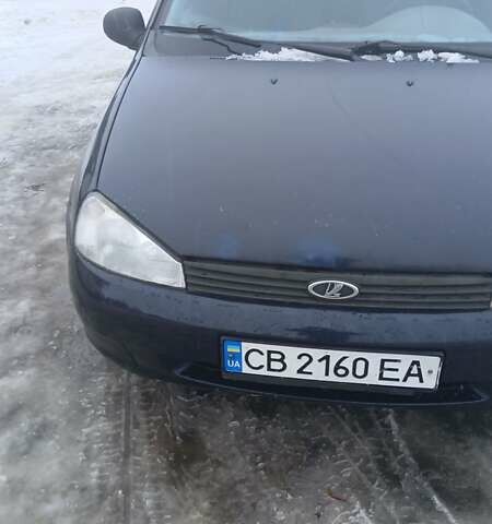 Синій ВАЗ 1119 Калина, об'ємом двигуна 1.4 л та пробігом 206 тис. км за 1600 $, фото 1 на Automoto.ua