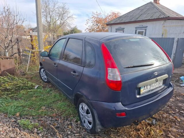 Синий ВАЗ 1119 Калина, объемом двигателя 1.6 л и пробегом 200 тыс. км за 1200 $, фото 1 на Automoto.ua