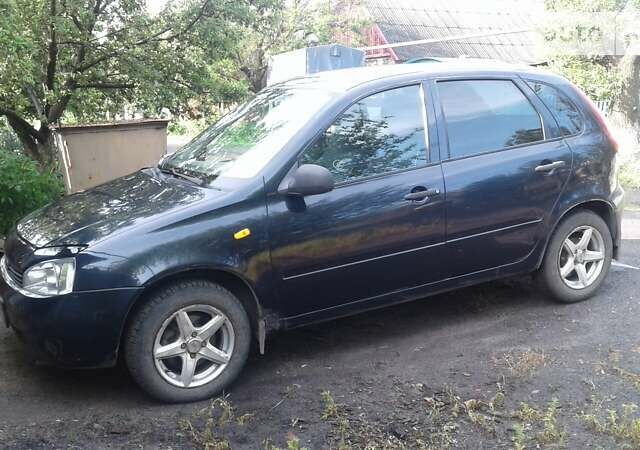 Синий ВАЗ 1119 Калина, объемом двигателя 1.4 л и пробегом 167 тыс. км за 2400 $, фото 1 на Automoto.ua