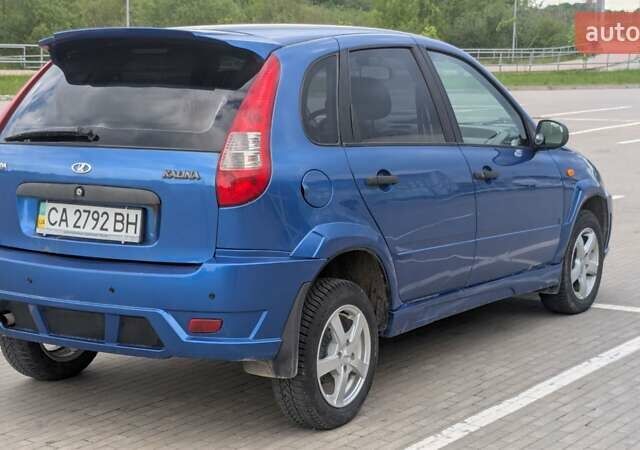 Синий ВАЗ 1119 Калина, объемом двигателя 1.6 л и пробегом 172 тыс. км за 2100 $, фото 1 на Automoto.ua