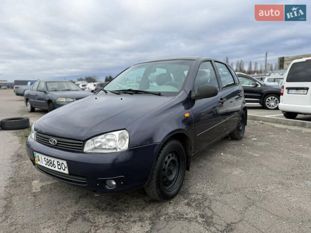 Синій ВАЗ 1119 Калина, об'ємом двигуна 1.6 л та пробігом 125 тис. км за 2100 $, фото 1 на Automoto.ua