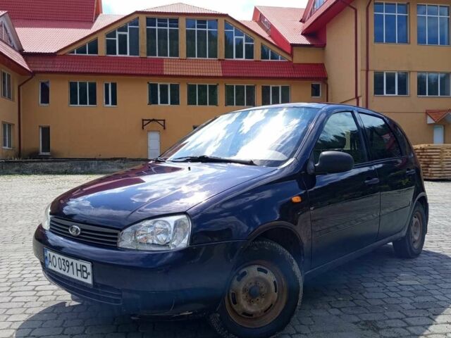 Синий ВАЗ 1119 Калина, объемом двигателя 1.6 л и пробегом 91 тыс. км за 2700 $, фото 1 на Automoto.ua