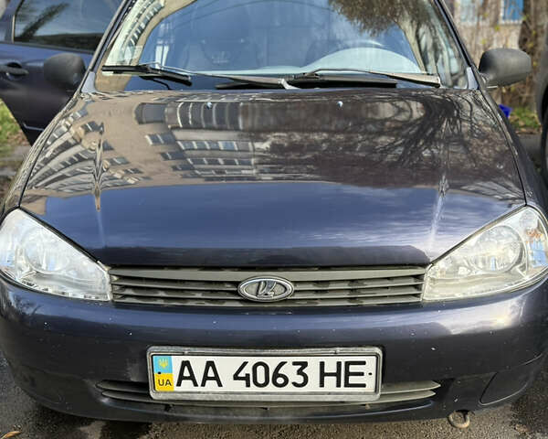 Синий ВАЗ 1119 Калина, объемом двигателя 1.39 л и пробегом 130 тыс. км за 2000 $, фото 1 на Automoto.ua