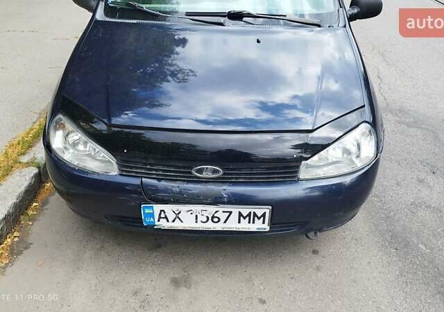 Синій ВАЗ 1119 Калина, об'ємом двигуна 1.4 л та пробігом 197 тис. км за 1000 $, фото 1 на Automoto.ua