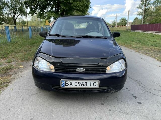 Синий ВАЗ 1119 Калина, объемом двигателя 1.4 л и пробегом 53 тыс. км за 2204 $, фото 1 на Automoto.ua