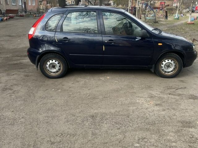 Синій ВАЗ 1119 Калина, об'ємом двигуна 1.4 л та пробігом 129 тис. км за 2500 $, фото 1 на Automoto.ua