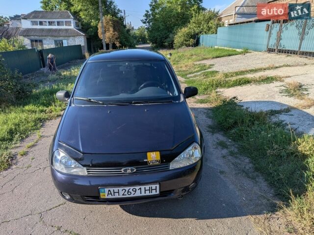 Синий ВАЗ 1119 Калина, объемом двигателя 1.4 л и пробегом 142 тыс. км за 2100 $, фото 1 на Automoto.ua