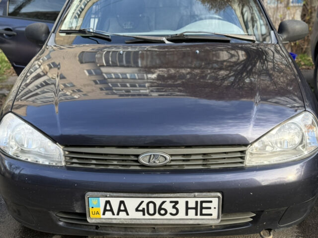 Синий ВАЗ 1119 Калина, объемом двигателя 1.39 л и пробегом 130 тыс. км за 1700 $, фото 1 на Automoto.ua