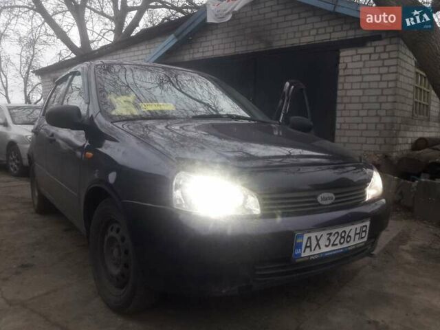 Синий ВАЗ 1119 Калина, объемом двигателя 1.6 л и пробегом 160 тыс. км за 2700 $, фото 1 на Automoto.ua