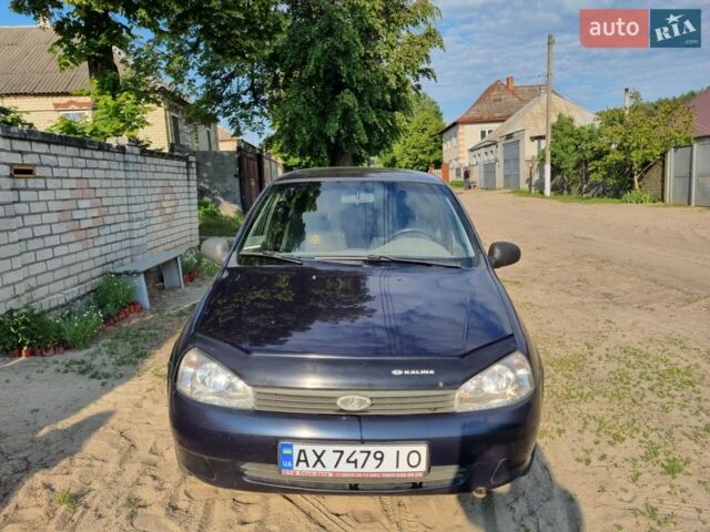 Синий ВАЗ 1119 Калина, объемом двигателя 1.6 л и пробегом 120 тыс. км за 2800 $, фото 1 на Automoto.ua