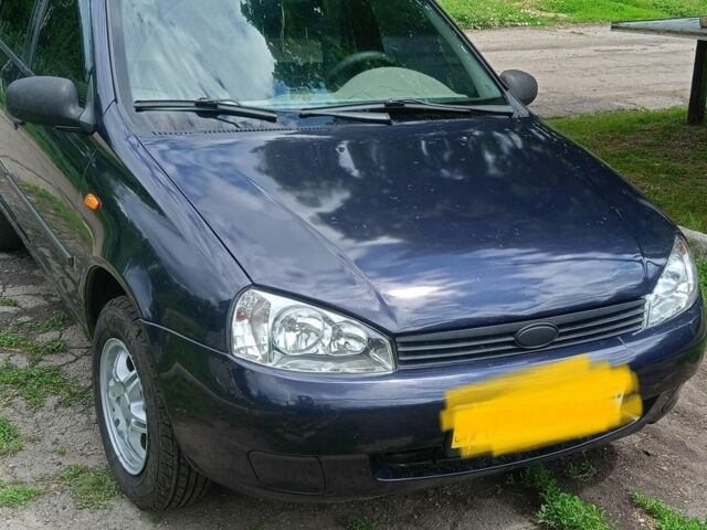 Синий ВАЗ 1119 Калина, объемом двигателя 1.5 л и пробегом 2 тыс. км за 2000 $, фото 1 на Automoto.ua