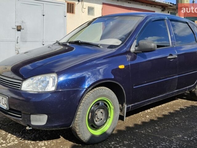 Синий ВАЗ 1119 Калина, объемом двигателя 1.6 л и пробегом 102 тыс. км за 3000 $, фото 1 на Automoto.ua