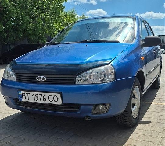 Синий ВАЗ 1119 Калина, объемом двигателя 1.6 л и пробегом 203 тыс. км за 2100 $, фото 1 на Automoto.ua