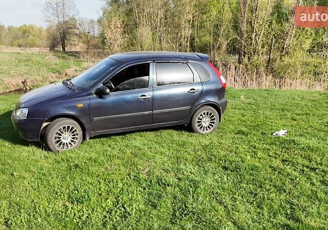 Синій ВАЗ 1119 Калина, об'ємом двигуна 1.6 л та пробігом 120 тис. км за 2600 $, фото 1 на Automoto.ua