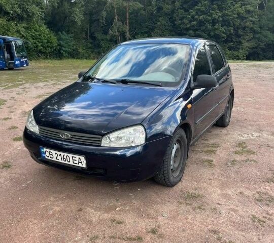 Синій ВАЗ 1119 Калина, об'ємом двигуна 1.4 л та пробігом 205 тис. км за 1450 $, фото 1 на Automoto.ua
