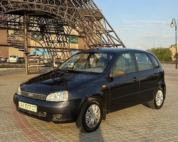 Синий ВАЗ 1119 Калина, объемом двигателя 1.39 л и пробегом 81 тыс. км за 3000 $, фото 1 на Automoto.ua