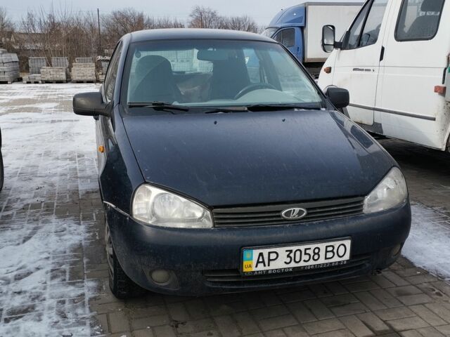 Синий ВАЗ 1119 Калина, объемом двигателя 1.4 л и пробегом 200 тыс. км за 1700 $, фото 1 на Automoto.ua