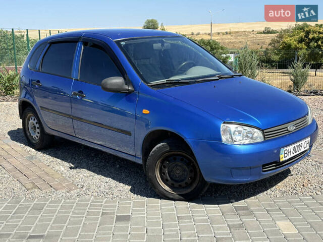 Синий ВАЗ 1119 Калина, объемом двигателя 1.39 л и пробегом 170 тыс. км за 2990 $, фото 1 на Automoto.ua