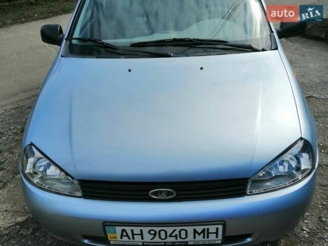 Синий ВАЗ 1119 Калина, объемом двигателя 1.39 л и пробегом 49 тыс. км за 4100 $, фото 1 на Automoto.ua