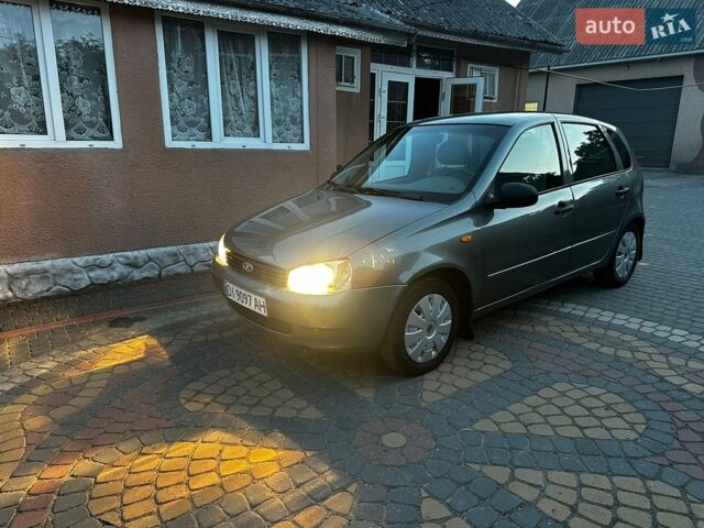 Зеленый ВАЗ 1119 Калина, объемом двигателя 1.6 л и пробегом 80 тыс. км за 2650 $, фото 1 на Automoto.ua