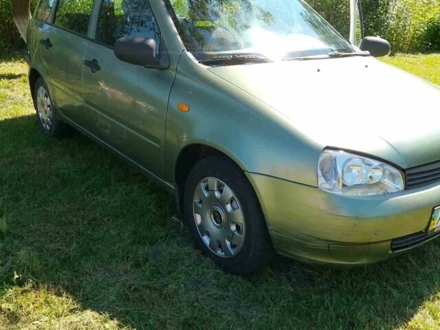 Зеленый ВАЗ 1119 Калина, объемом двигателя 0 л и пробегом 179 тыс. км за 1600 $, фото 1 на Automoto.ua