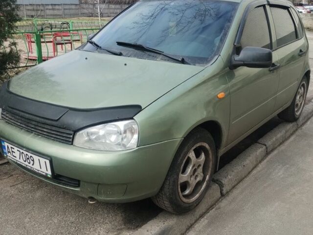 Зеленый ВАЗ 1119 Калина, объемом двигателя 1.6 л и пробегом 160 тыс. км за 3000 $, фото 1 на Automoto.ua