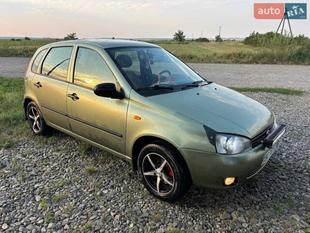 Зелений ВАЗ 1119 Калина, об'ємом двигуна 1.39 л та пробігом 161 тис. км за 1500 $, фото 1 на Automoto.ua