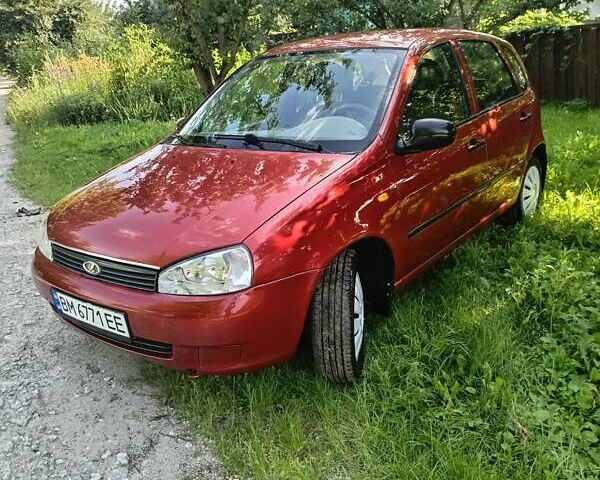 Помаранчевий ВАЗ 1119 Калина, об'ємом двигуна 1.39 л та пробігом 122 тис. км за 3000 $, фото 1 на Automoto.ua