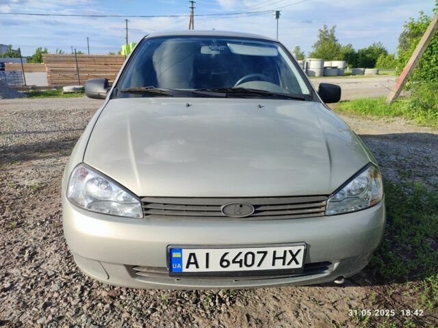 Бежевый ВАЗ 1119 Kalina Sport, объемом двигателя 1.6 л и пробегом 110 тыс. км за 2500 $, фото 1 на Automoto.ua