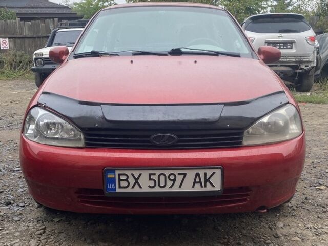 Красный ВАЗ 1119 Kalina Sport, объемом двигателя 1.6 л и пробегом 140 тыс. км за 1600 $, фото 1 на Automoto.ua