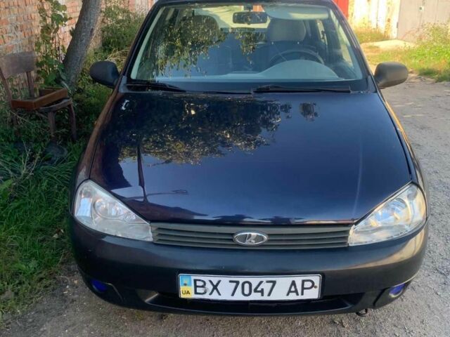 Синий ВАЗ 1119 Kalina Sport, объемом двигателя 1.6 л и пробегом 174 тыс. км за 1600 $, фото 1 на Automoto.ua