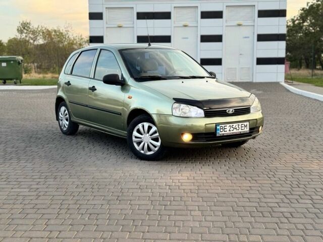 Зеленый ВАЗ 1119 Kalina Sport, объемом двигателя 1.4 л и пробегом 218 тыс. км за 1900 $, фото 1 на Automoto.ua