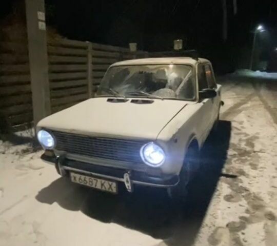 Белый ВАЗ 2101, объемом двигателя 1.3 л и пробегом 49 тыс. км за 517 $, фото 1 на Automoto.ua