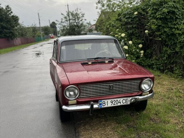Красный ВАЗ 2101, объемом двигателя 1.2 л и пробегом 94 тыс. км за 450 $, фото 1 на Automoto.ua