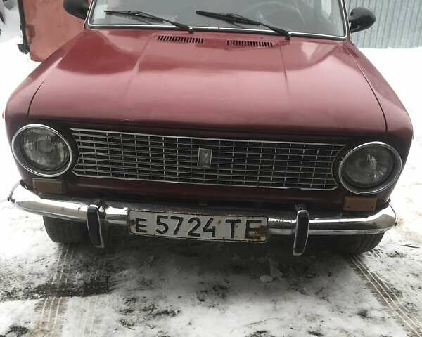 Красный ВАЗ 2101, объемом двигателя 1.2 л и пробегом 150 тыс. км за 600 $, фото 1 на Automoto.ua